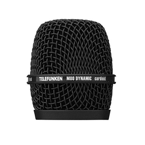 Telefunken HD03 Replacement Microphone Grill for M80, Black