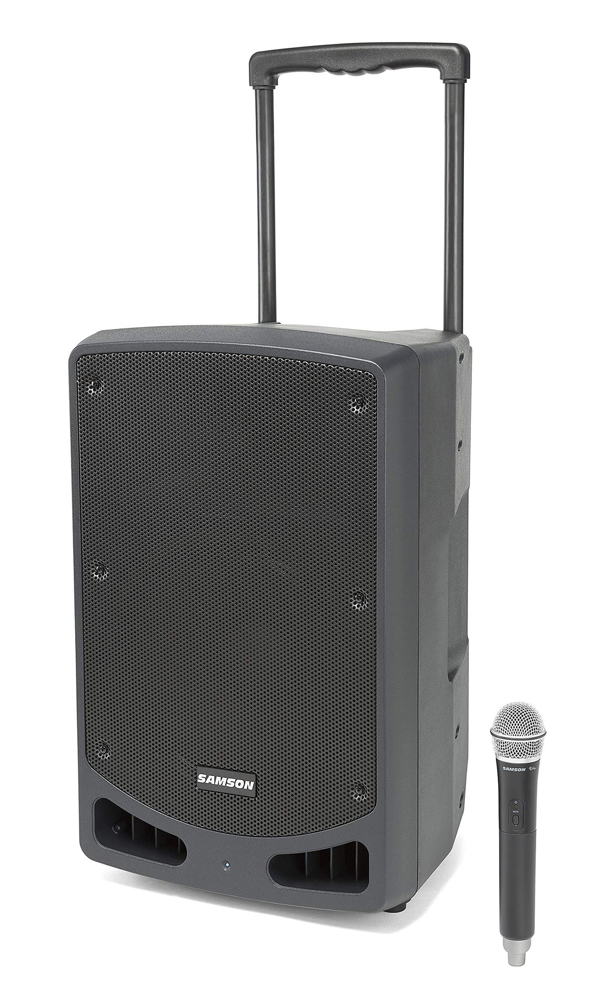 Samson XP312w Rechargeable Portable PA with Handheld Wireless System and Bluetooth, Band D