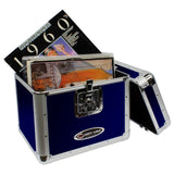 Odyssey KROM Series Stackable Record/Utility Case for 12-Inch Vinyl Records/LPs Blue