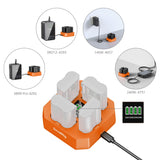 SmallRig 5747 Four-Channel Camera Battery Charger for EN-EL15c