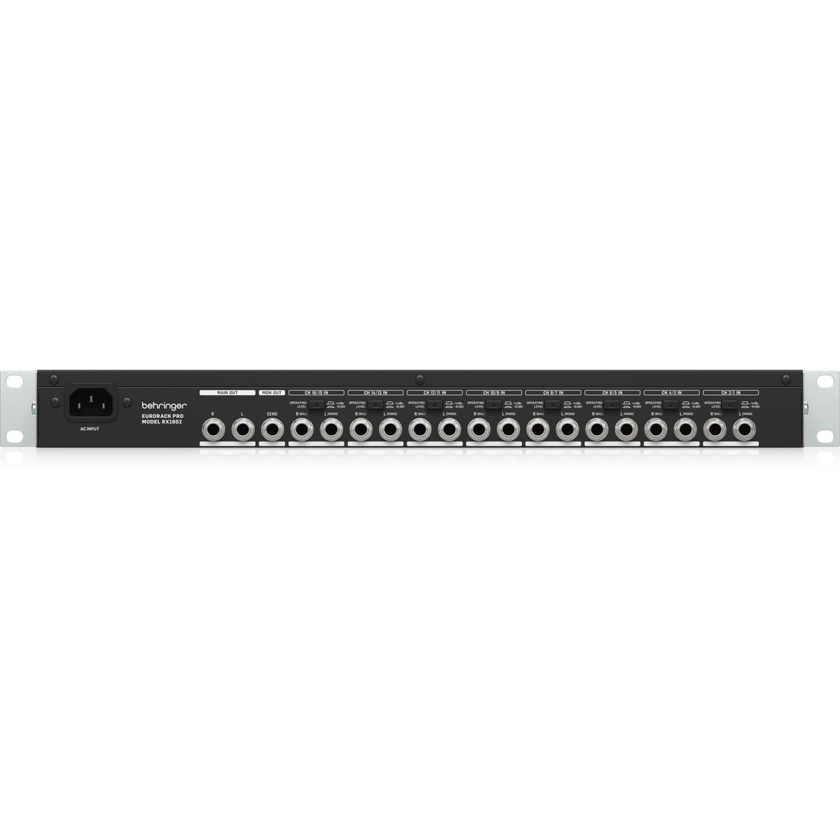Behringer RX1602 V2 16-Input Rackmount Ultra-Low Noise Line Mixer