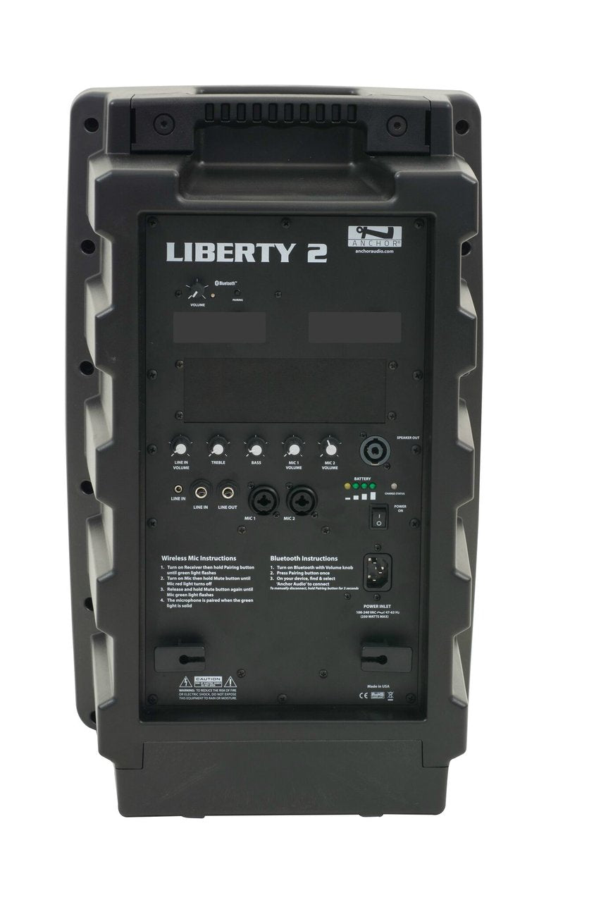 Anchor Audio Liberty 2 LIB2 Portable Sound System with Built-In Bluetooth