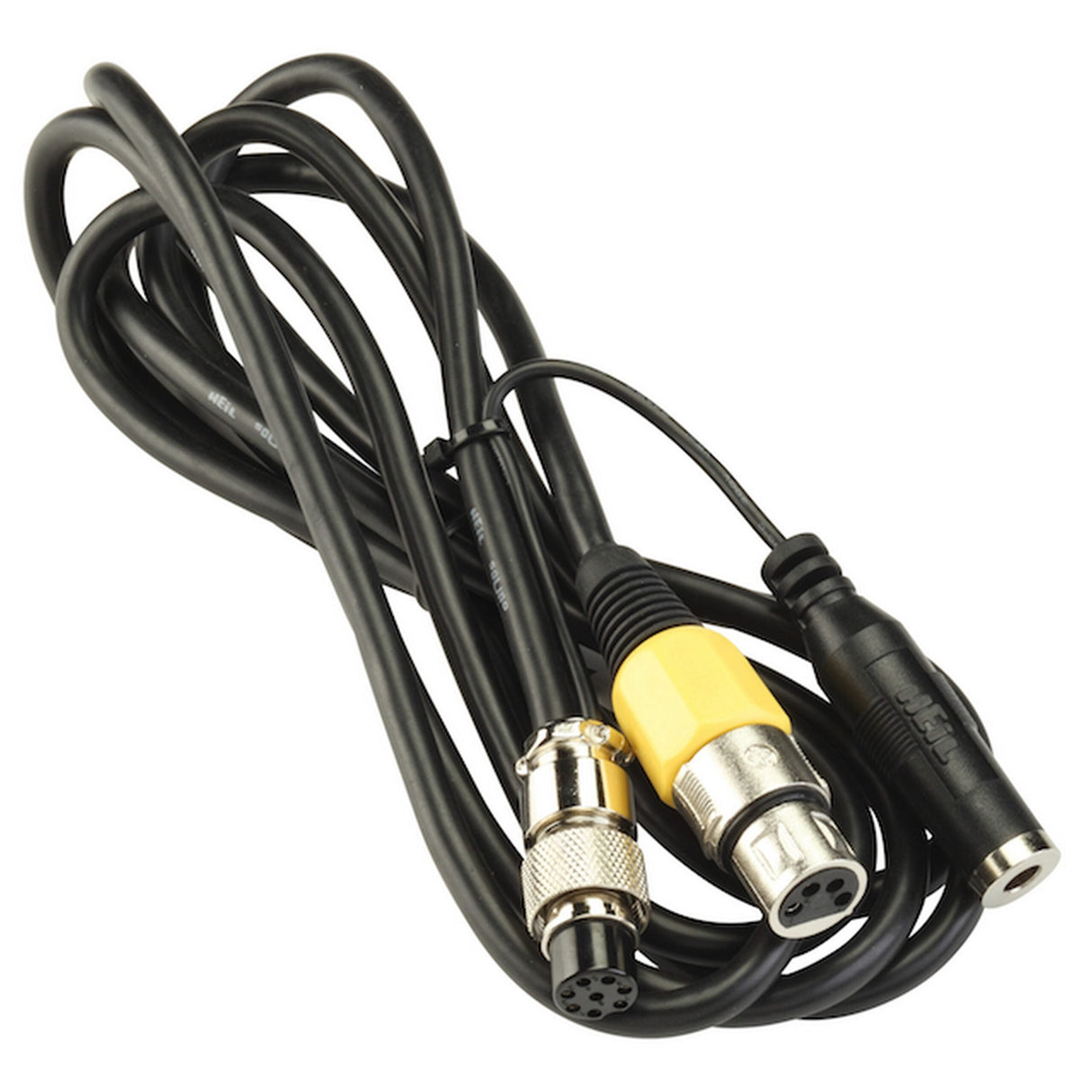 Heil Sound CC-1-Y XLR4 to Yeasu 8-Pin Round Microphone Cable, 8 Feet