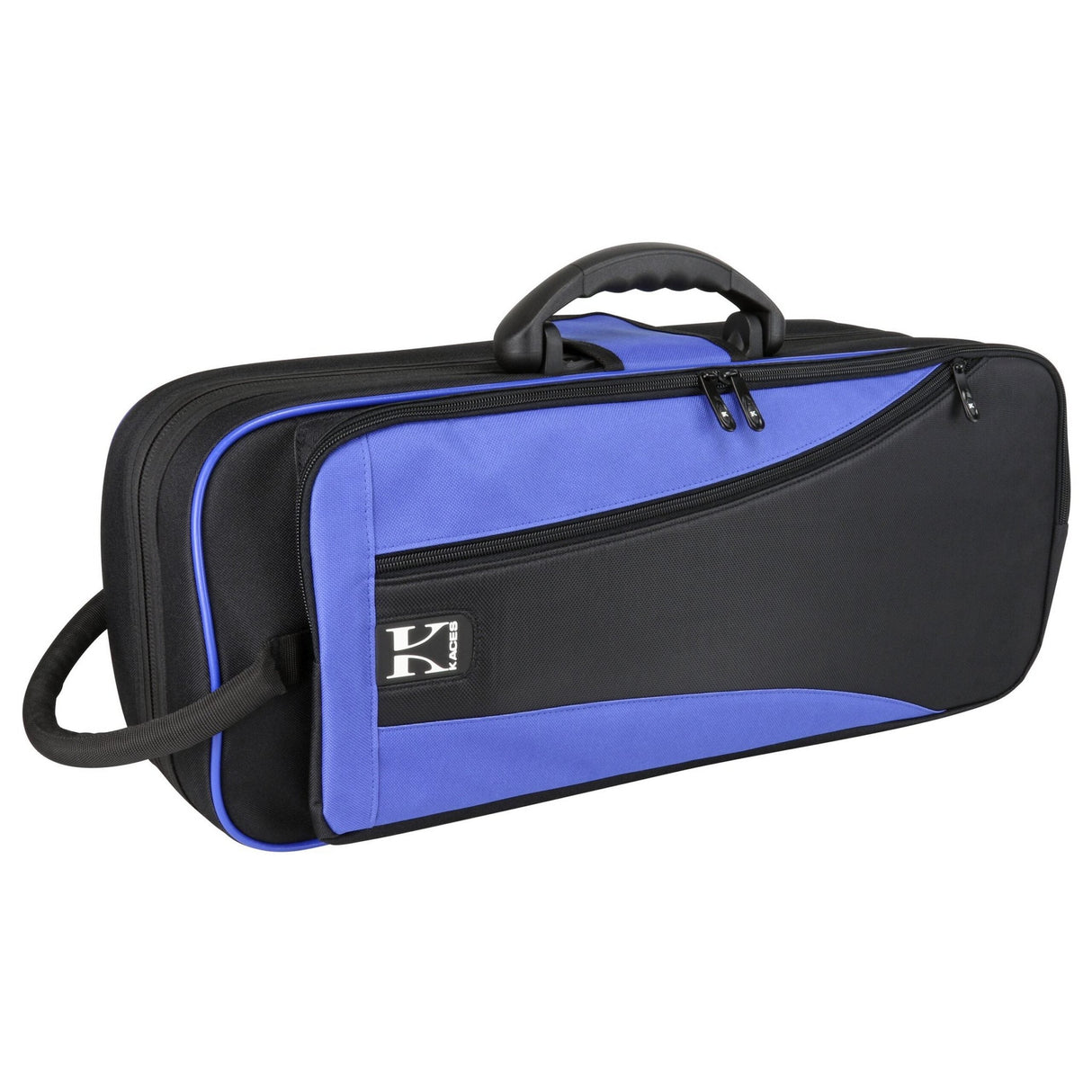 Kaces KBO-TRBL Lightweight Hardshell Trumpet Case, Blue