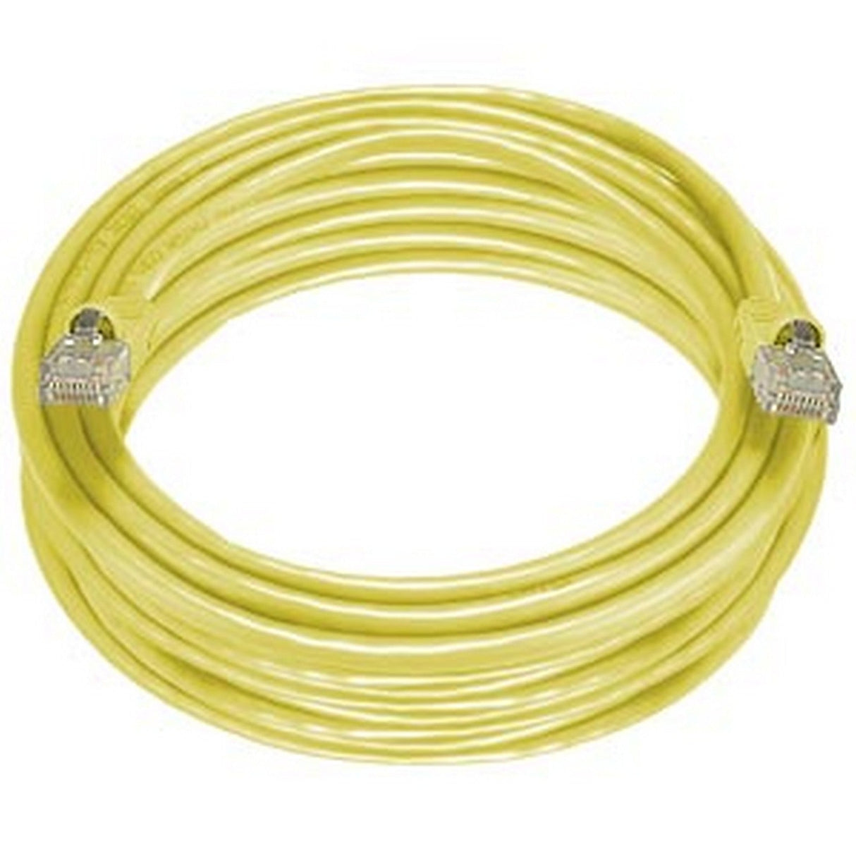 NTI CAT5-25-YELLOW CAT5 Cable, Male to Male, Yellow, 25-Foot