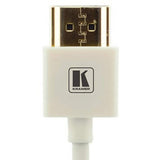 Kramer C-HM/HM/PICO/WH-10 10 Foot Ultra Slim High Speed HDMI Cable White