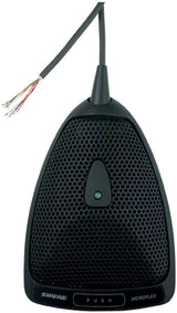 Shure MX392BE/S Condenser Boundary Microphone with Built-In Preamp and Bottom Exit Cable Supercardioid