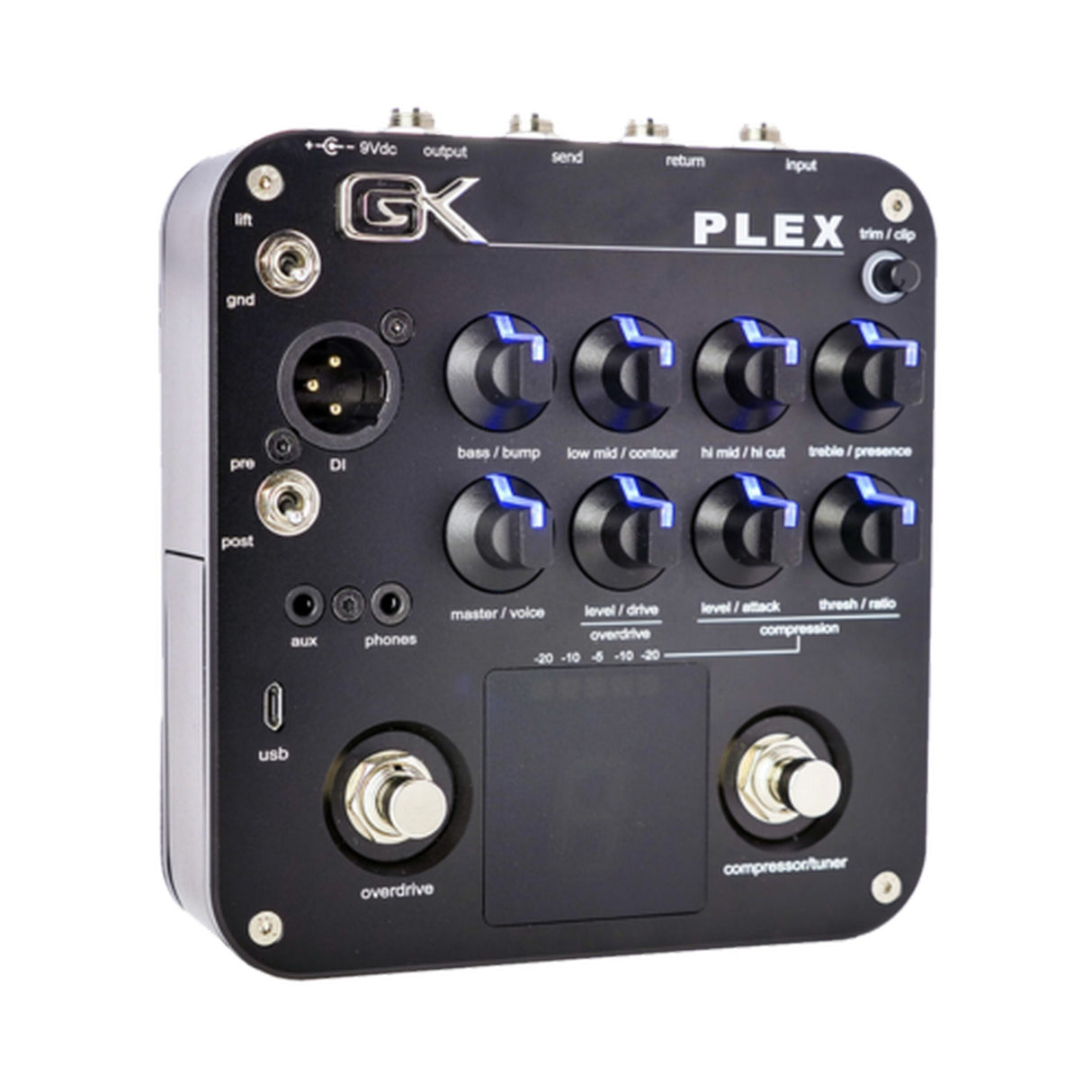 Gallien-Krueger Plex Preamp Pedal with USB