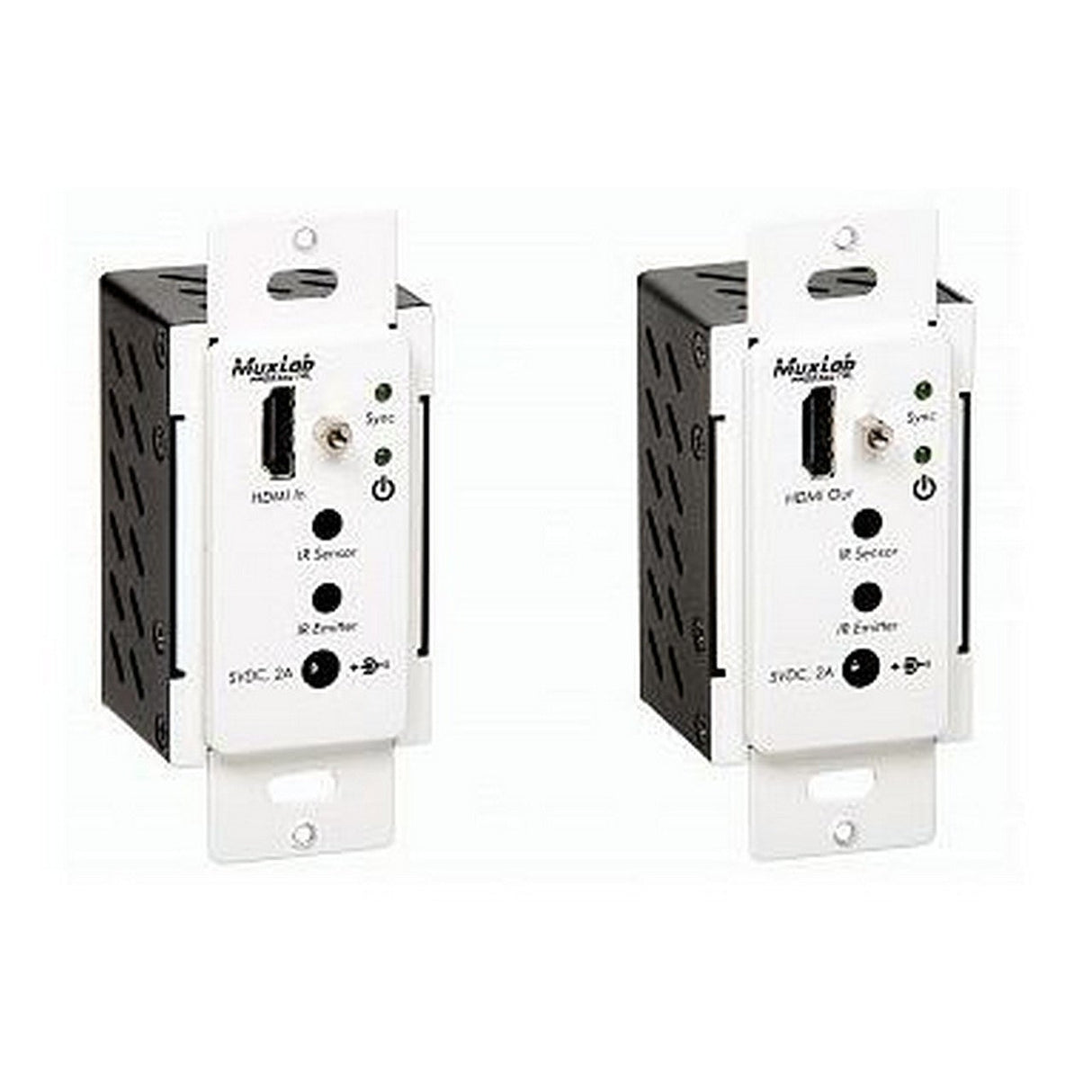 MuxLab 500451-WP-DEC HDMI Wall Plate Extender Kit