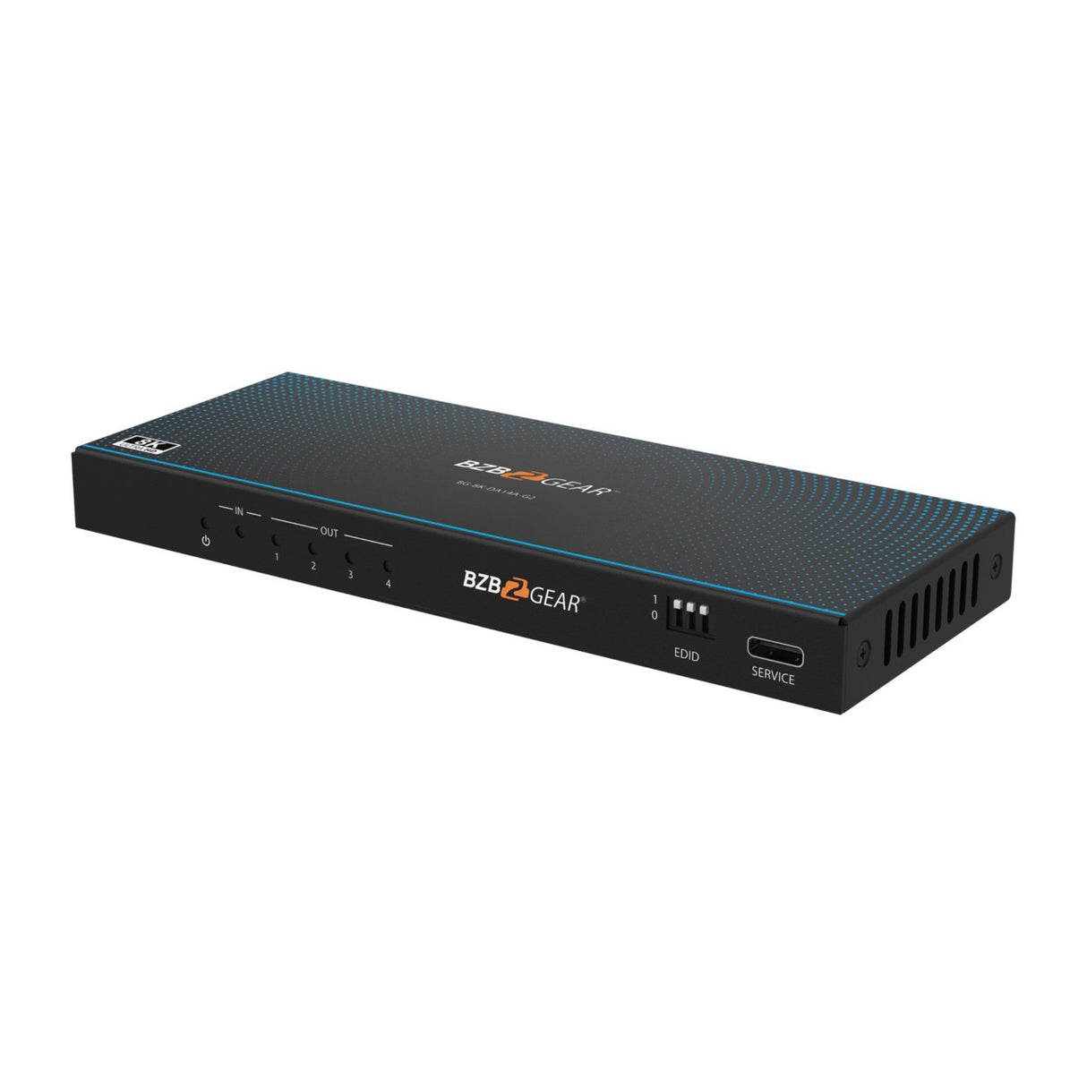 BZBGEAR BG-8K-DA14A-G2 1x4 8K HDMI 2.1 Splitter Downscaler