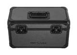 Odyssey Black Gray KROM Record and Utility Case for 120 7-Inch Vinyl Records