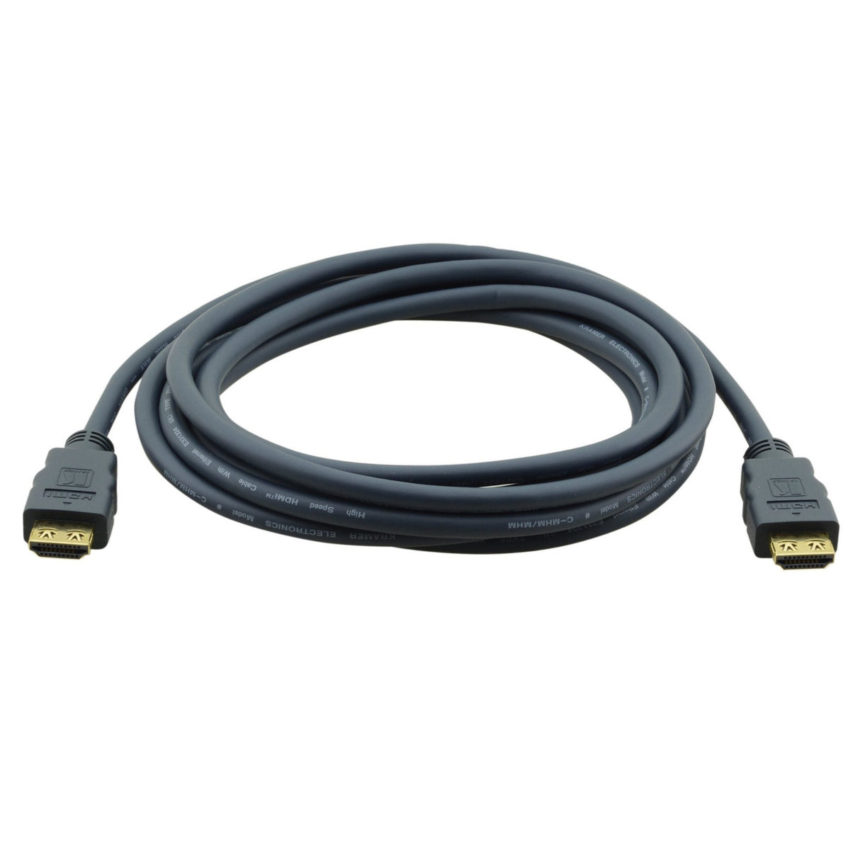 Kramer C-MHM/MHM-15 Flexible 4K High-Speed HDMI Cable with Ethernet, 15-Foot