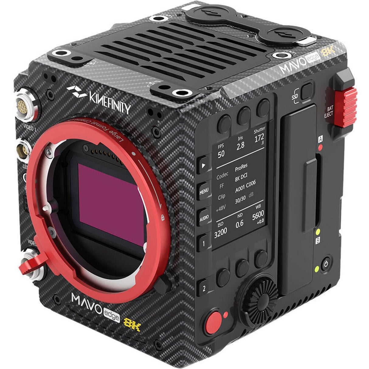 Kinefinity MAVO Edge 8K 3:2 Full Frame Carbon Fiber Camera