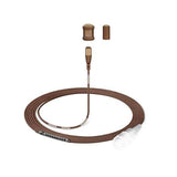Sennheiser MKE 1-4-2 Miniature Omni-Directional Clip-On Lavalier Microphone with 3-Pin SE Connector Brown