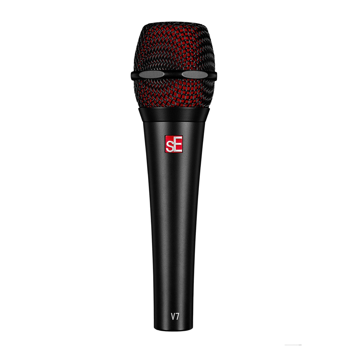 sE Electronics V7 PTT Studio-Grade Handheld Microphone with Push-to-Talk Switch and Custom Clip