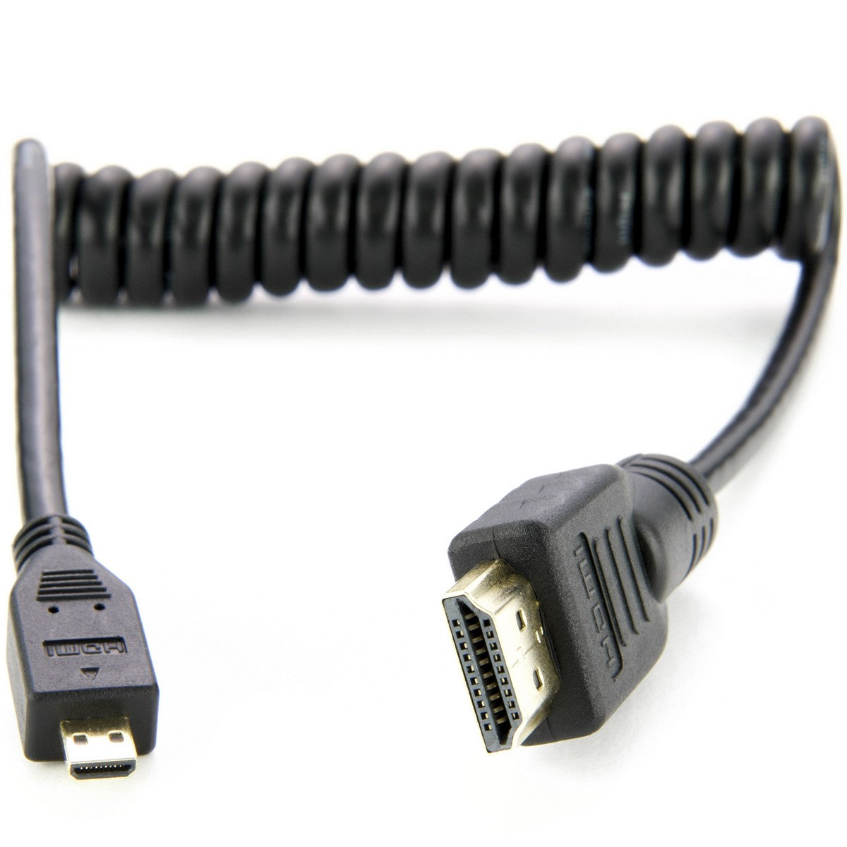 Atomos 30cm Coiled MICRO to FULL HDMI Cable