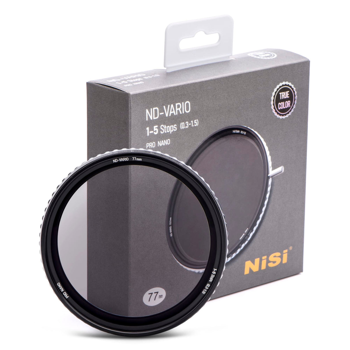 NiSi 105mm True Color ND-VARIO Pro Nano, 1-5 Stops Variable ND