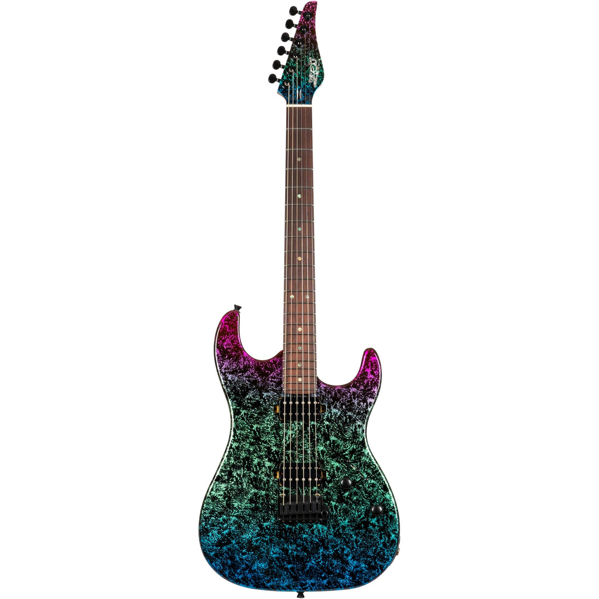 JET Guitars JS-50 Art Blue Elite Electric Guitar, 6-String