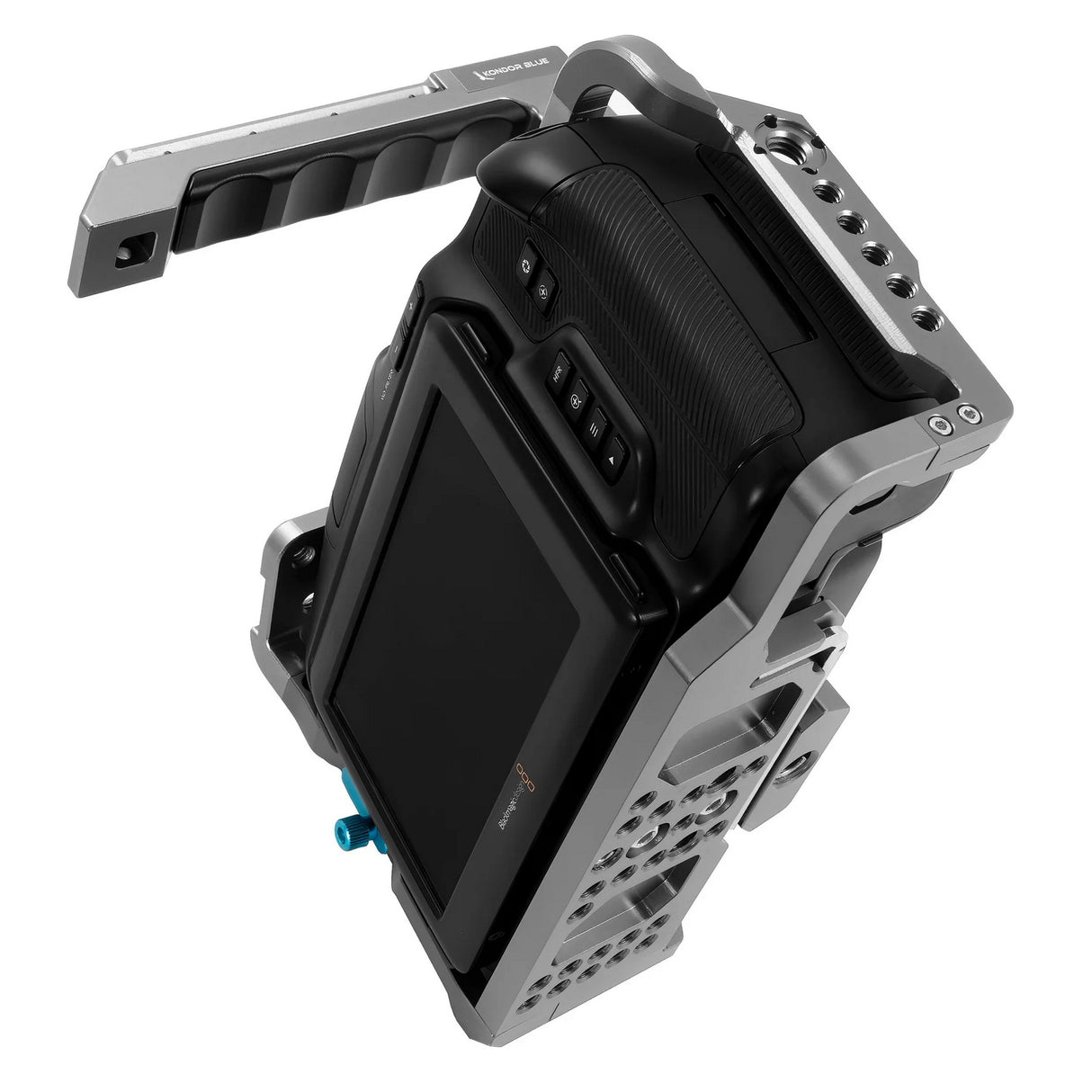 Kondor Blue Blackmagic Pocket 6K Pro Cage with Top Handle, Space Gray