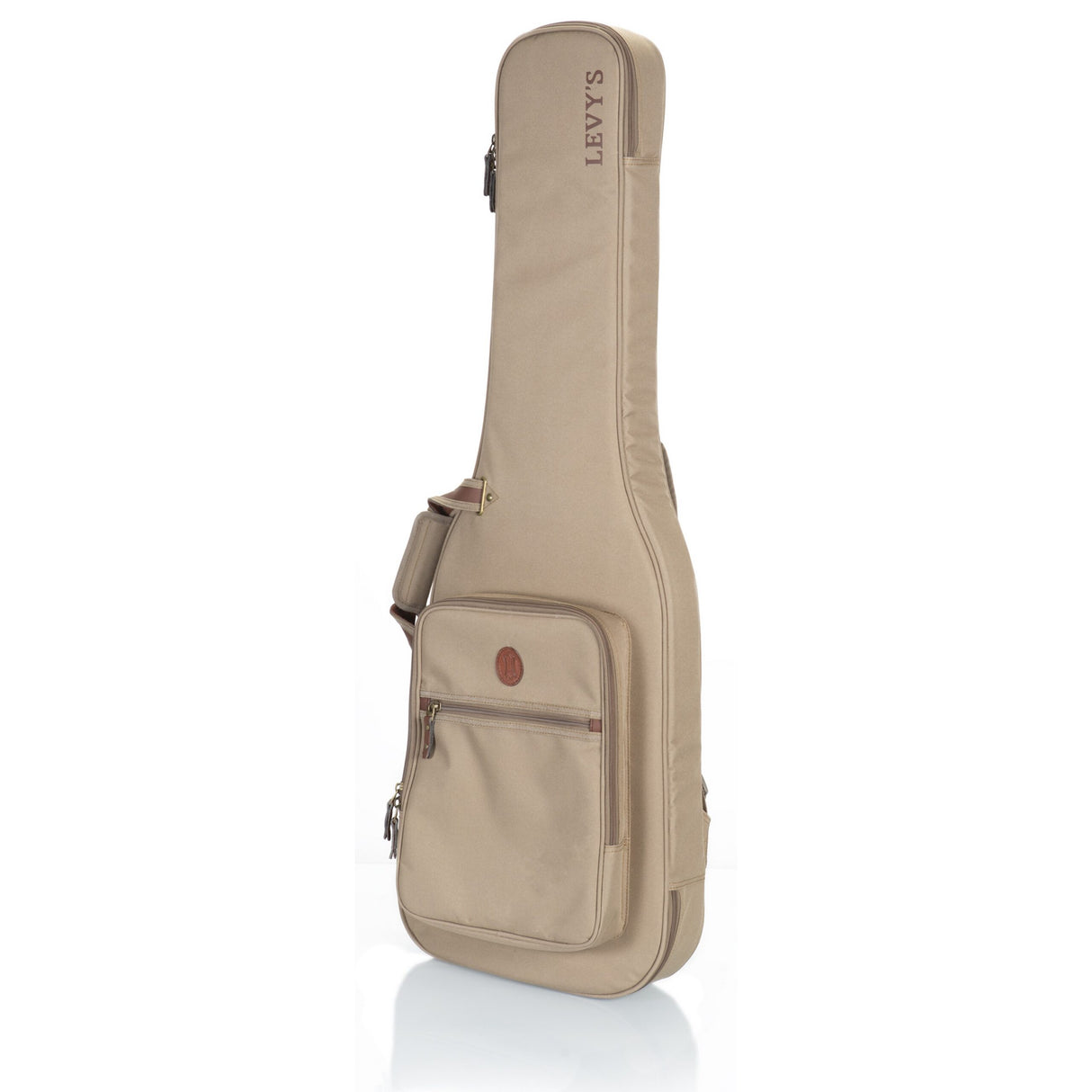 Levy's Deluxe Gig Bag for Electric Guitars, Tan