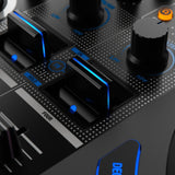 Reloop Mixon 8 Pro 4-Channel Professional Hybrid DJ Controller for Serato DJ Pro