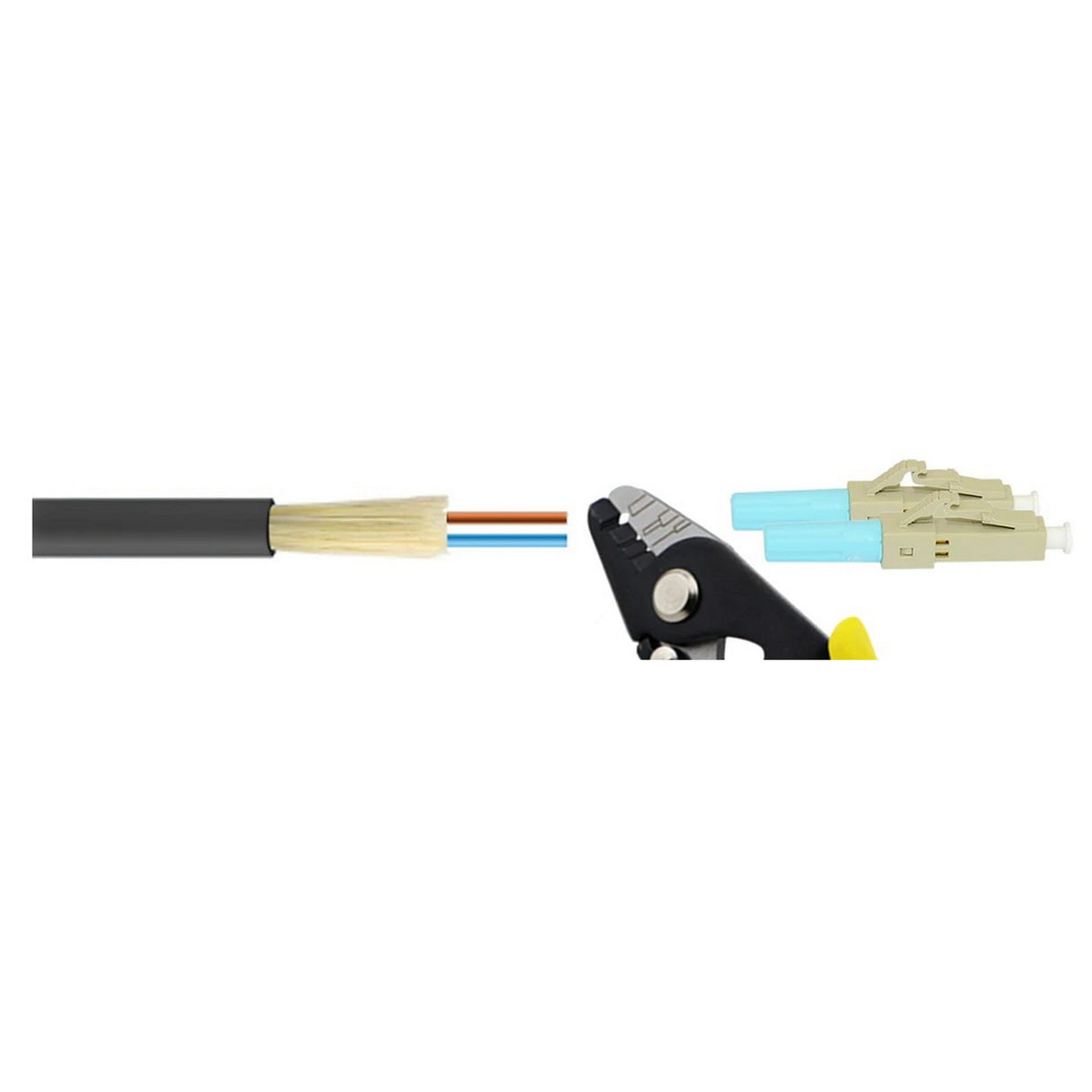 LYNN AV & Security TechLogix MOFO-USB321-05 MOFO USB 3.0/2.0/1.1 M to F Fiber Optic Cable, 5-Meter