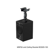 Yamaha MSP3A 2-Way Powered Monitor Speaker, Single Unit