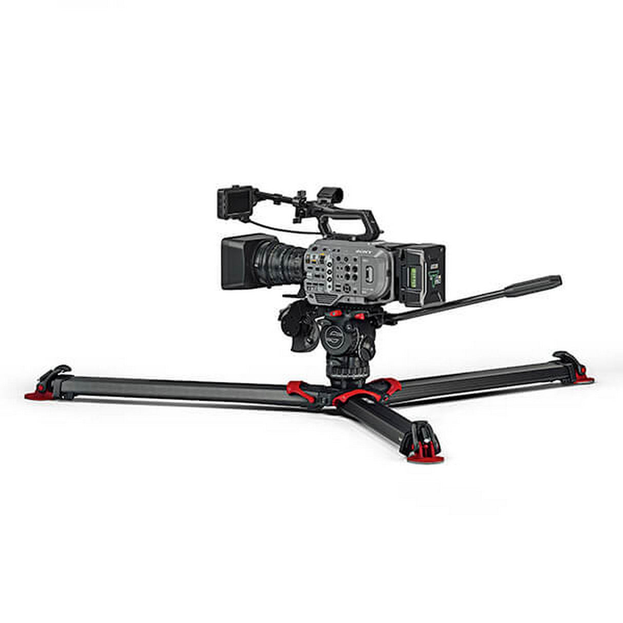 Sachtler S2068S-FTMS System aktiv8 flowtech75 MS Tripod with Spreader, Handle and Bag