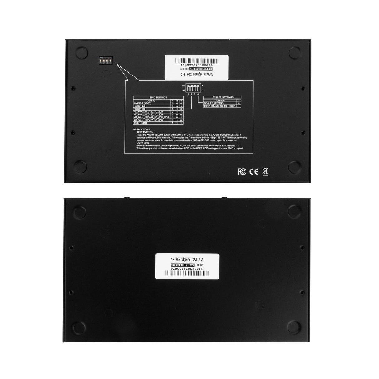 AVPro Edge AC-EX100-444-KIT 100M 18Gbps HDBaseT Extender Kit
