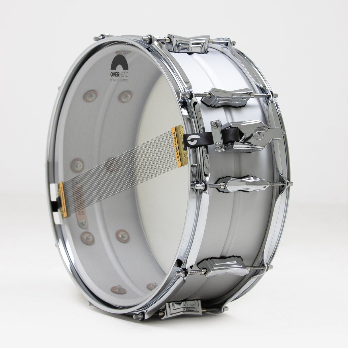 British Drum Co AV-14-55-SN Aviator Series Aluminum Snare Drum