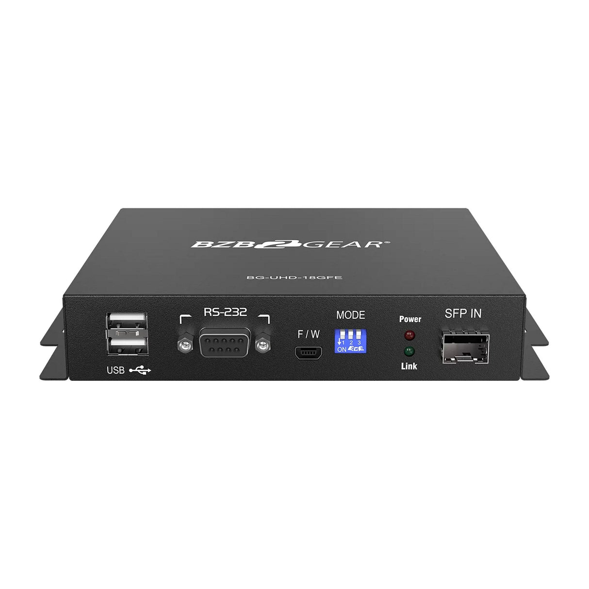 BZBGEAR BG-UHD-18GFE 4K HDMI USB KVM Extender Kit Over Fiber