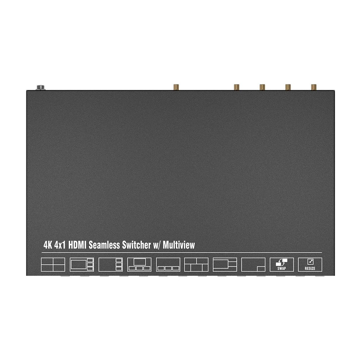 BZBGEAR BG-UMV-HA41 4X1 4K HDMI Seamless Switcher/Scaler