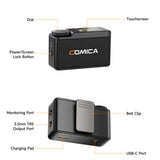 COMICA BooMax 2.4G On-Board Recording Wireless Microphone System