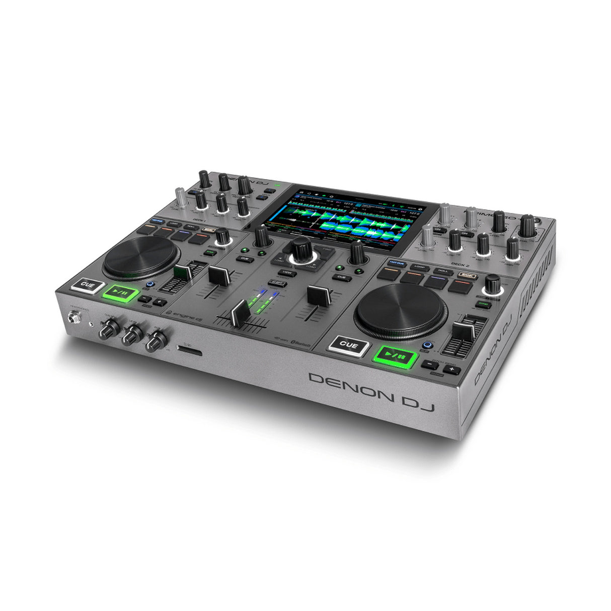Denon DJ Prime GO+ Portable 2‑Deck Standalone DJ Controller