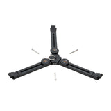 E-Image GA752SD-PTZ Aluminum Tripod with Dolly/75mm Flat Base and Quick Release for PTZ Cameras