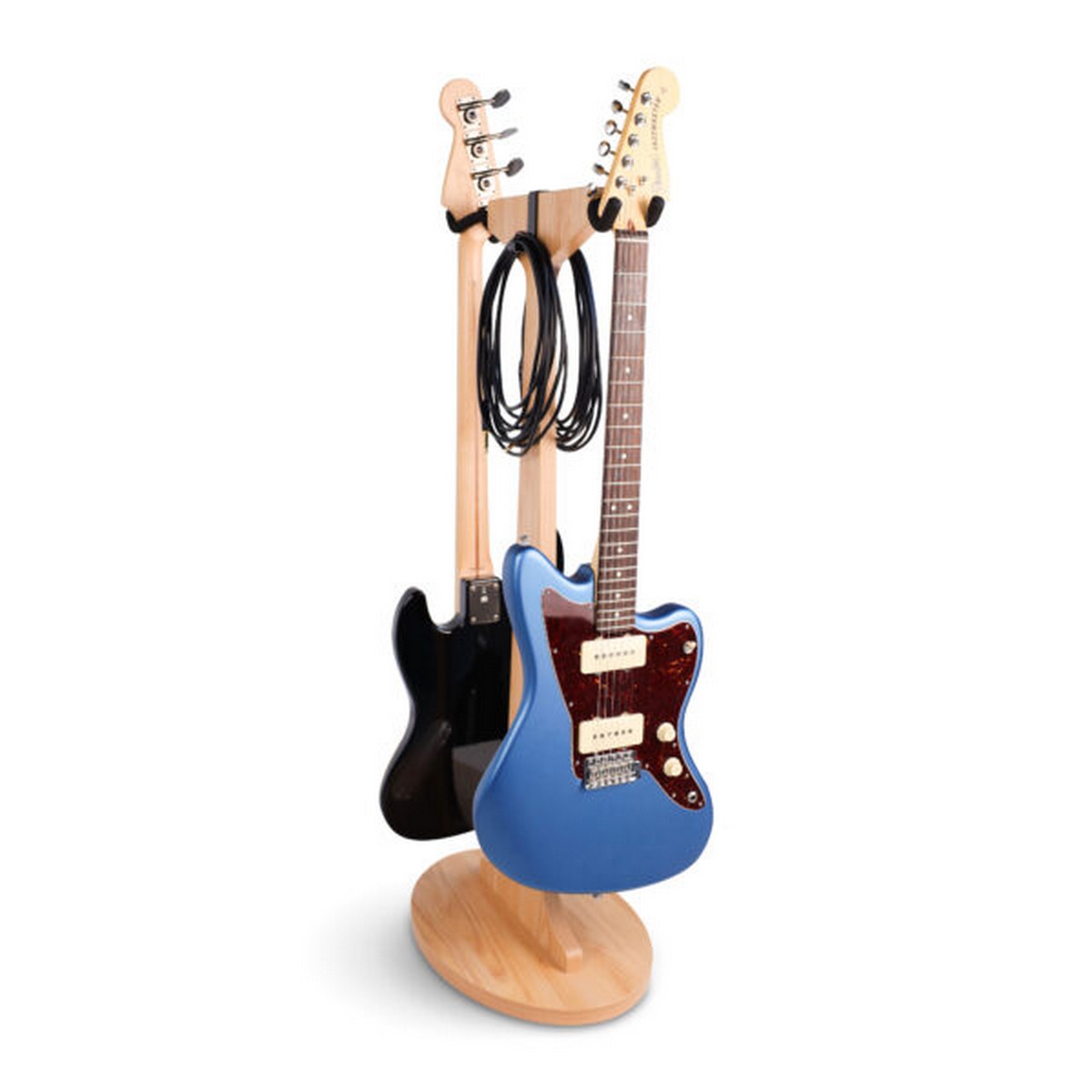 Gator GFW-ELITEGTRHNGSTD-2X-MPL Frameworks Elite Series Dual Hanging Guitar Stand, Maple