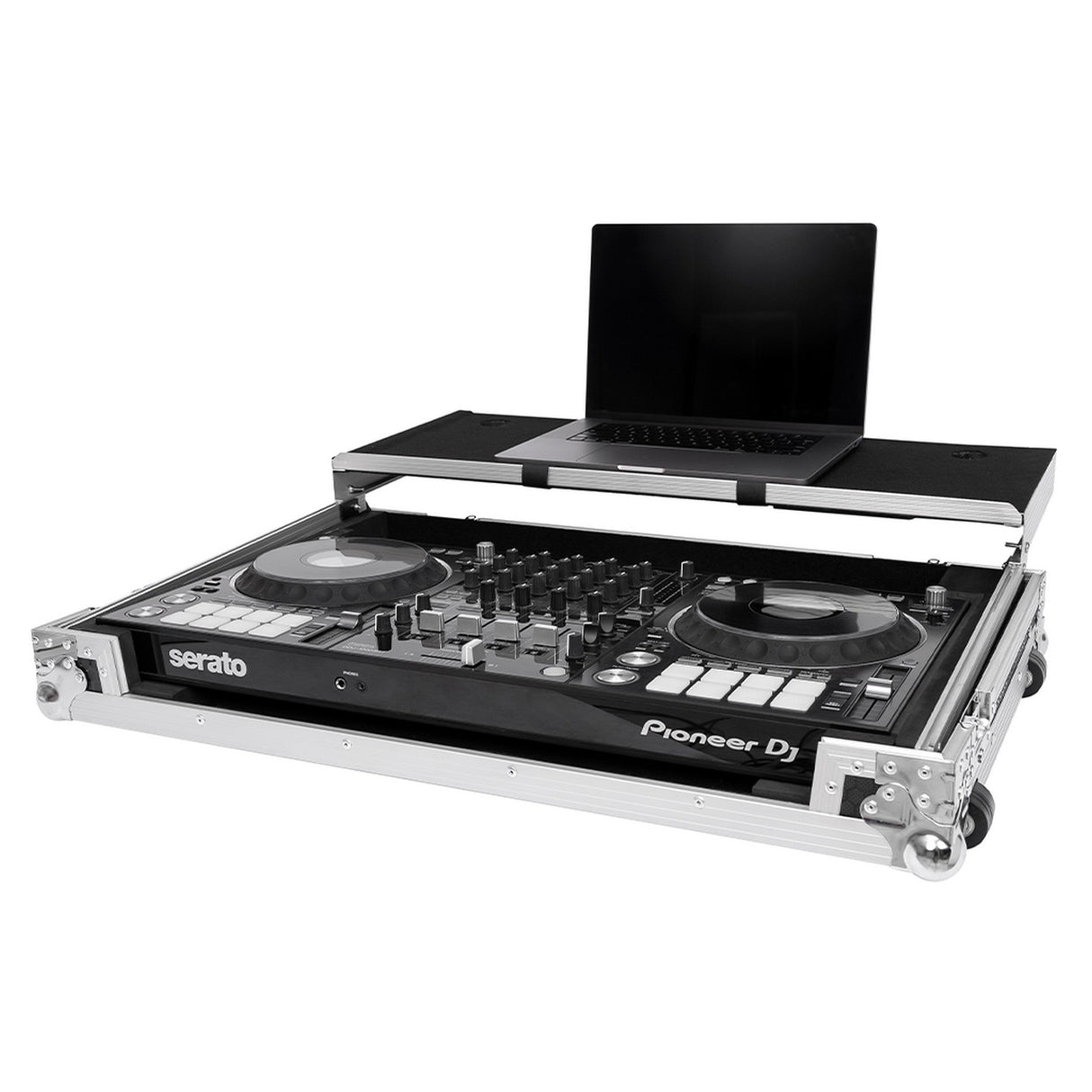 Headliner Road Case for Pioneer DJ DDJ-FLX10 or DDJ-1000SRT with Laptop Platform