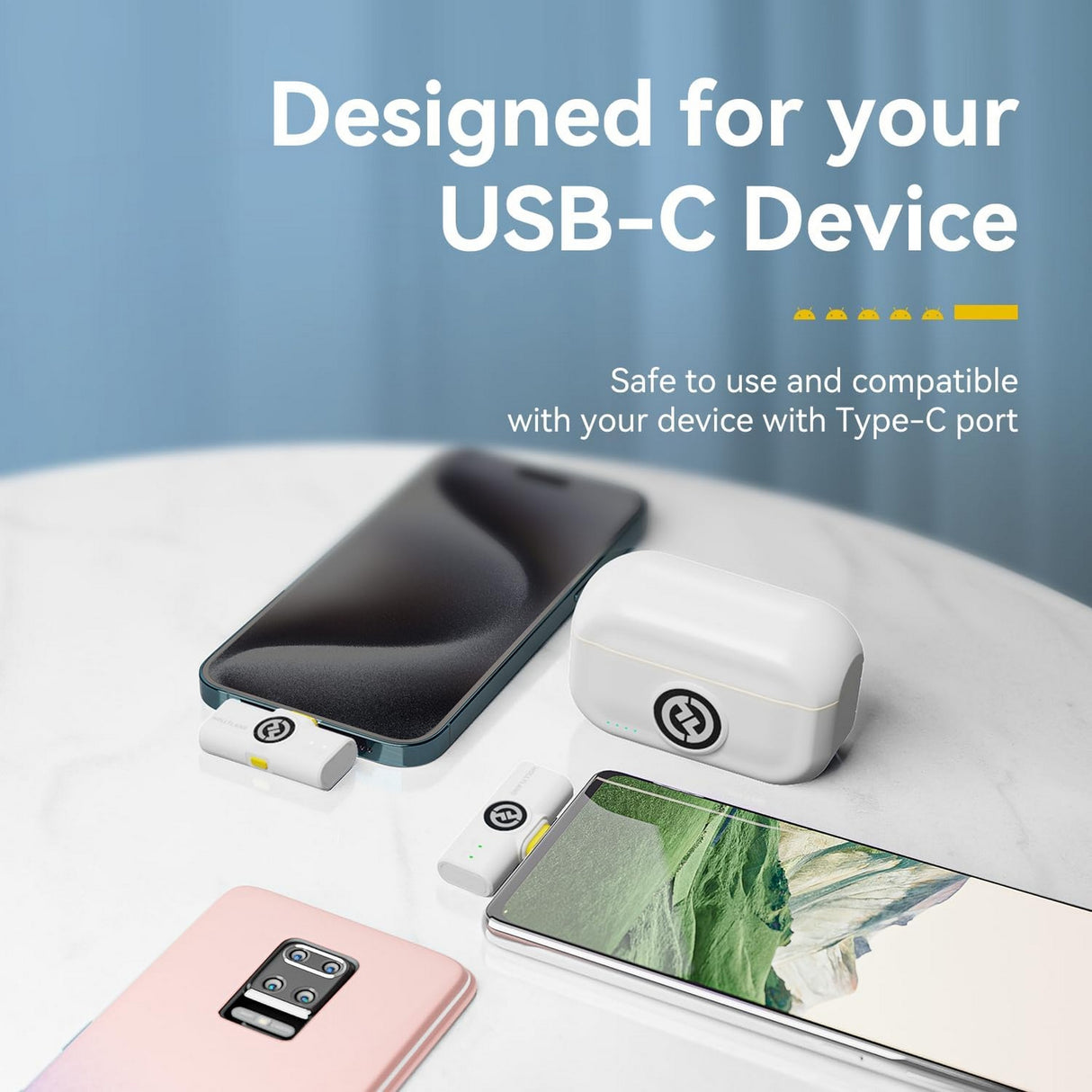 Hollyland Lark M2 Wireless Lavalier Microphone System (USB-C)