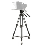 Ikan EG20A2D 2-Stage Aluminum 100mm Fluid Head Tripod and Dolly Kit with Counterbalance