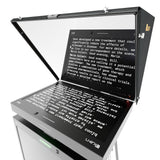 Ikan PT419W-PTZ-NDI-TMN-TK Aura 19-Inch POE++ PTZ NDI Teleprompter Talent Monitor with Full Encoding/Decoding IP Tally