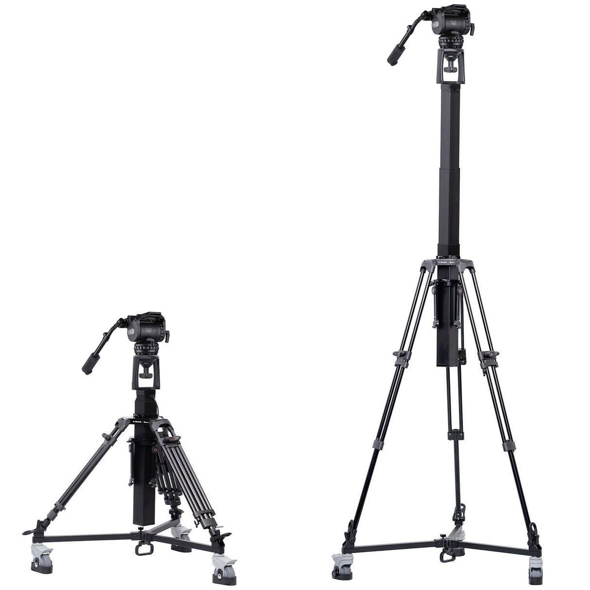 Ikan PT419W-TM-MPEDESTAL 19-Inch Widescreen Teleprompter with Talent Monitor, Motorized Pedestal, and Dolly Turnkey