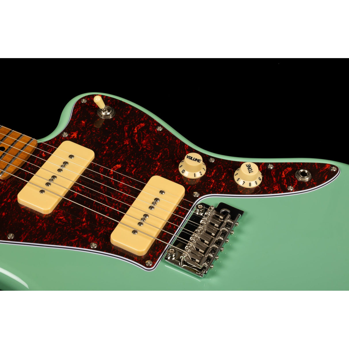 Jet Guitars JJ-300 P90 SFG Electric Guitar, Sea Green Finish