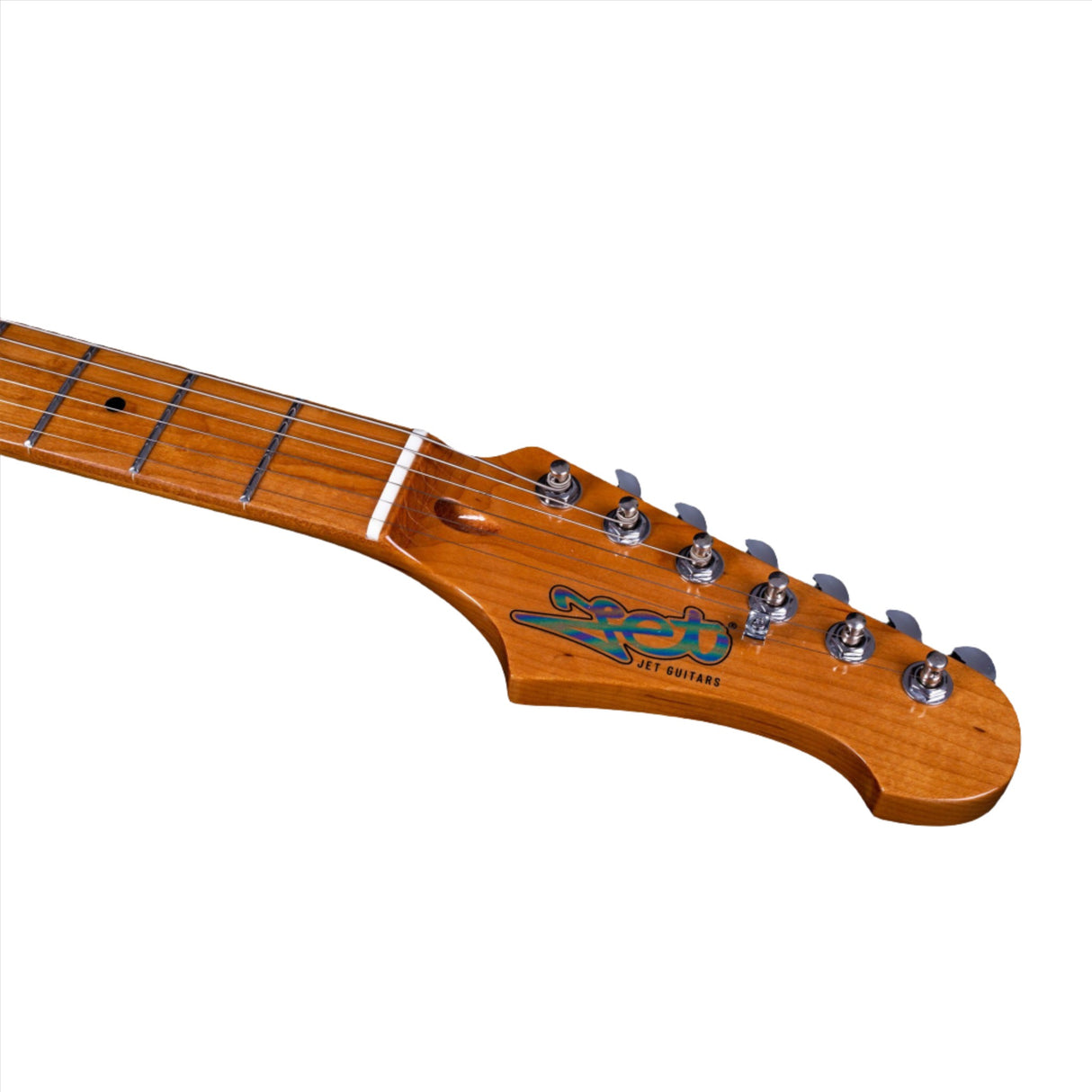 JET Guitars JS 300 SFG SSS Basswood Body Electric Guitar with Roasted Maple Neck and Fretboard