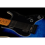 Jet Guitars JS-450 BLB Electric Guitar, Blue Burst Finish