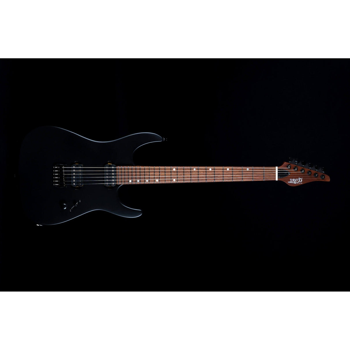 JET Guitars JS-50x Mahogany Body Stygian Electric Guitar, Black