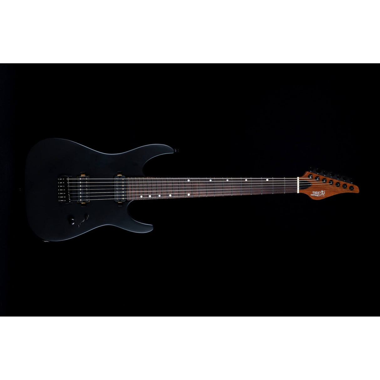 JET Guitars JS-50x Mahogany Body Stygian Electric Guitar, Black