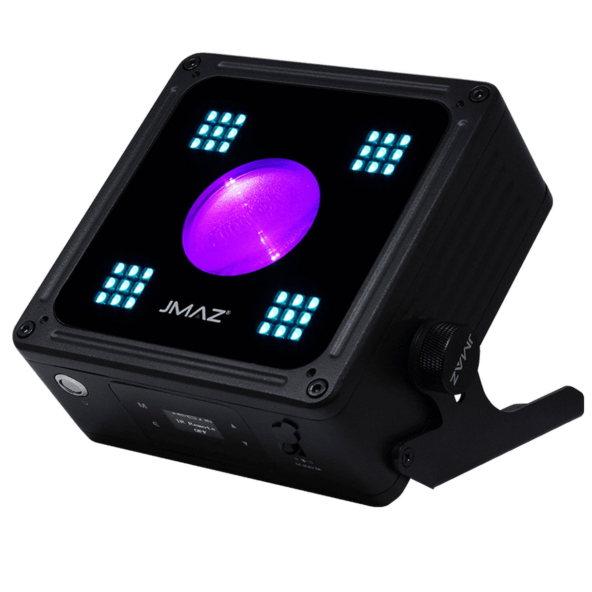 JMAZ Lighting MAD PAR RUBIX 20W RGBA + 18W LED Battery Powered Outdoor Uplight, 6-Pack