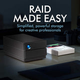LaCie big 2-Bay USB 3.1 Type-C RAID Array, 48TB