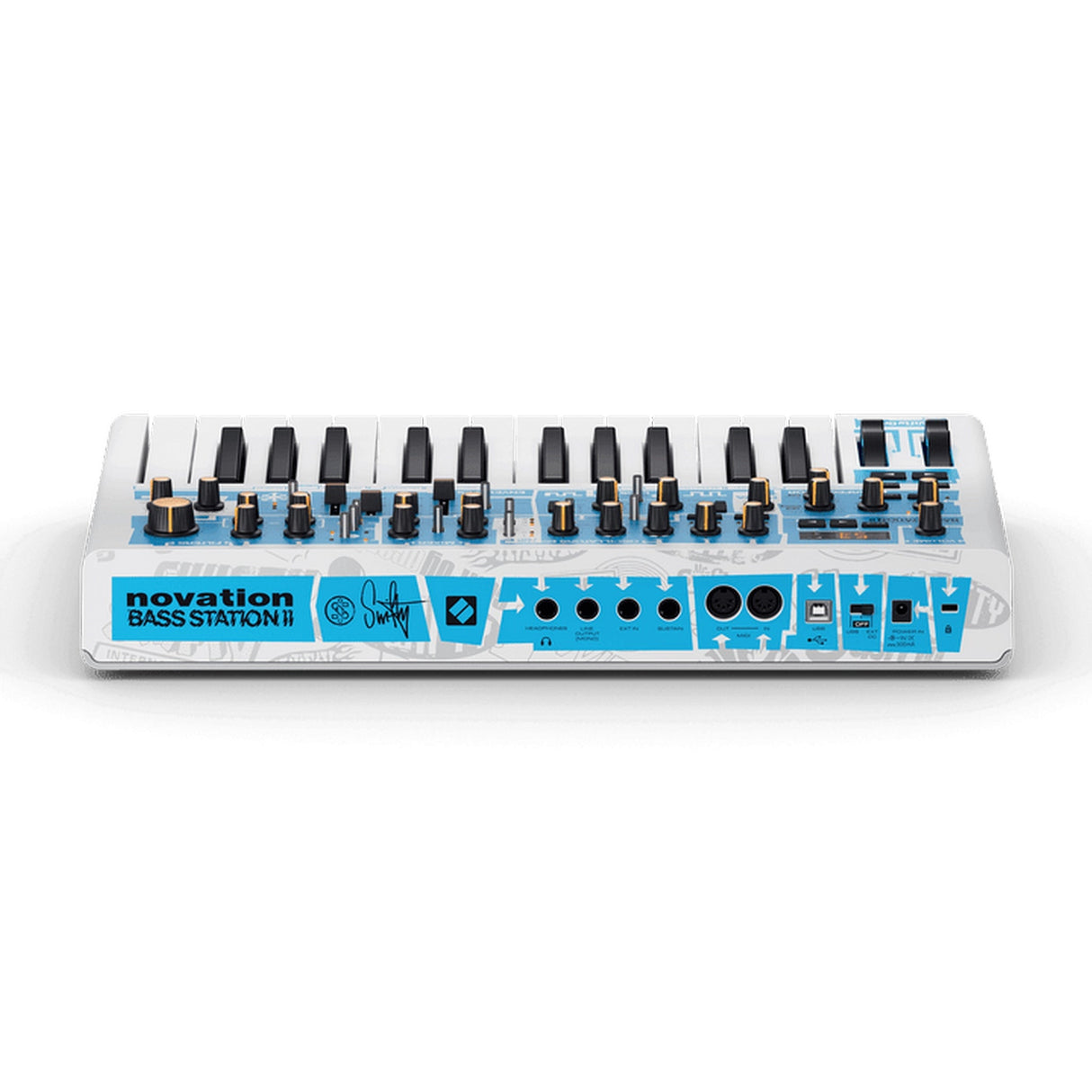 Novation Bass Station II Swifty Edition Paraphonic Analog Synthesizer