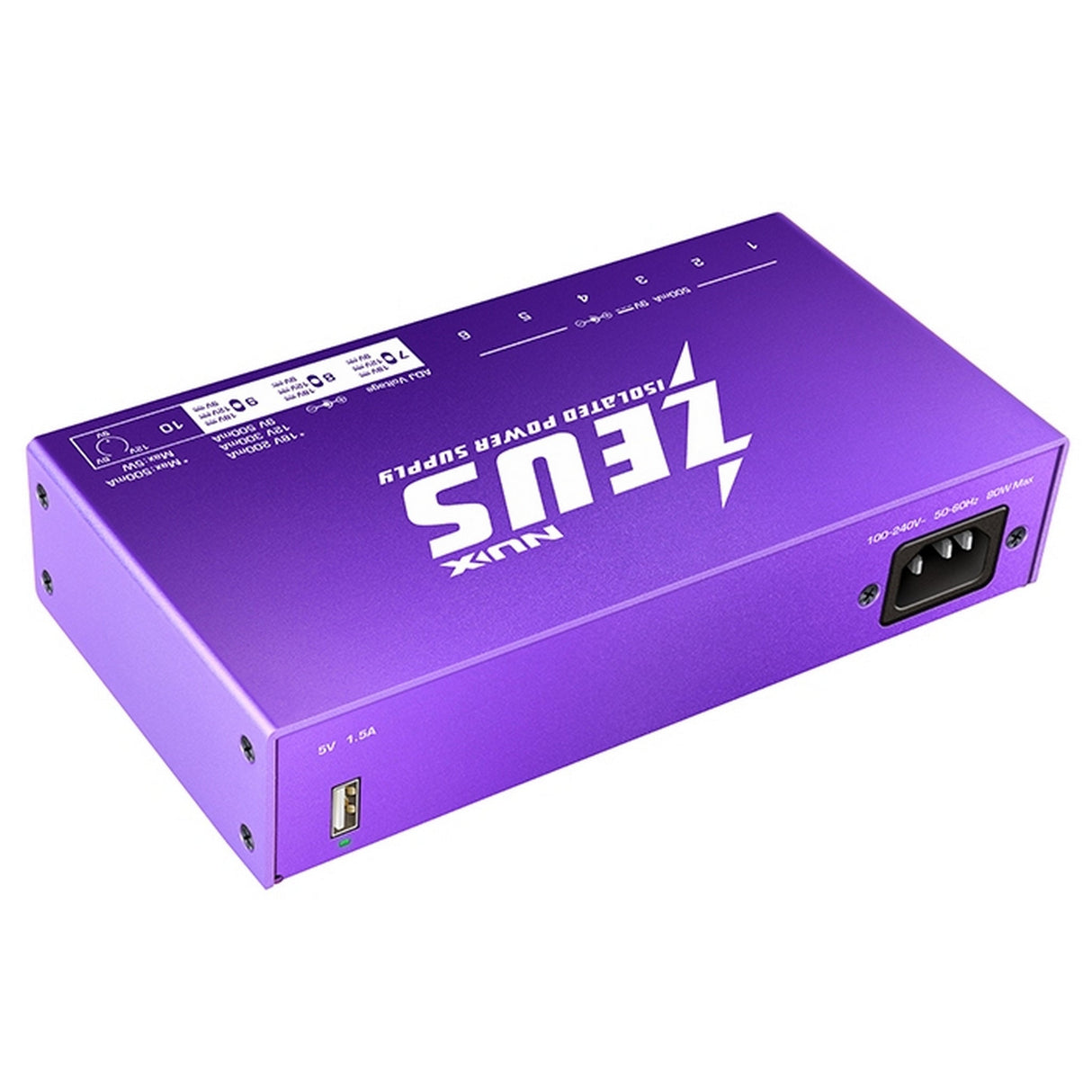 Nux Zeus 6 9V Outputs Isolated Power Supply